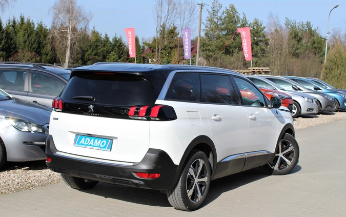 Peugeot 5008 cena 105900 przebieg: 92100, rok produkcji 2019 z Szprotawa małe 631